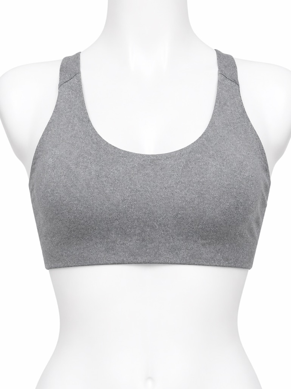 old navy Gray Racerback Sports Bra size large - Picture 1 of 7